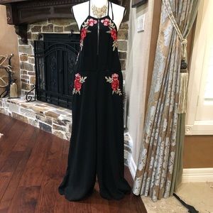 Gianni Bini Rosa Jumpsuit NWT